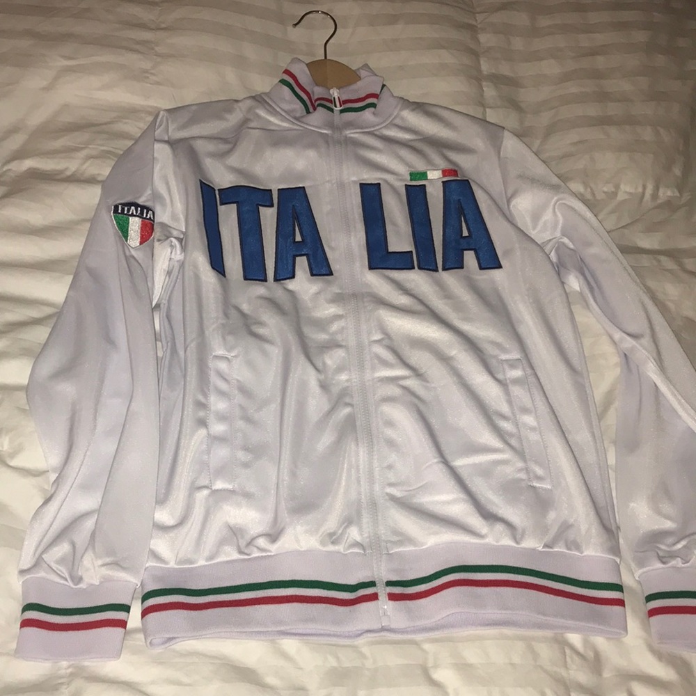Italia track zip jacket